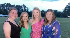 Photo of Cameron Blue and friends at an event