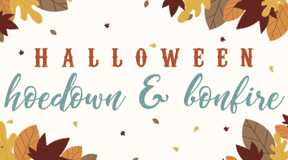 Halloweens hoedown graphic