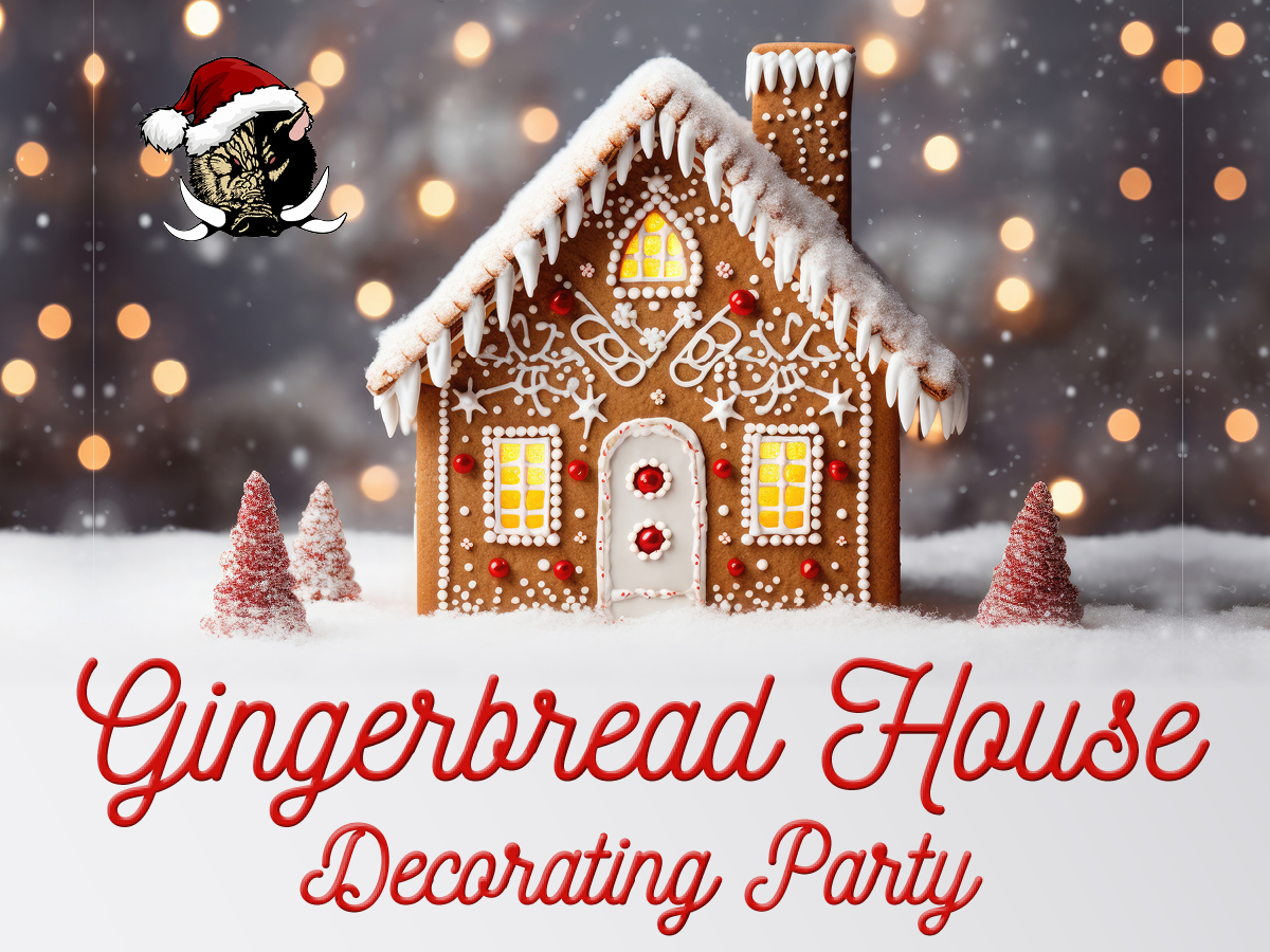 Gingerbread party logo