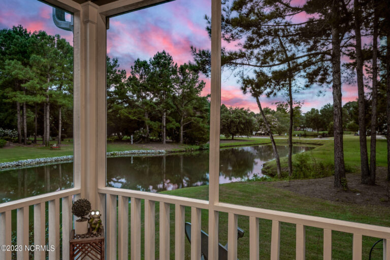 exterior of sunset from the porch