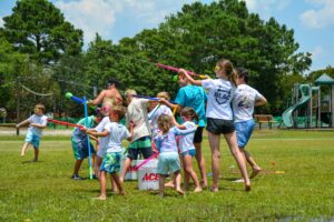 childern at kids camp