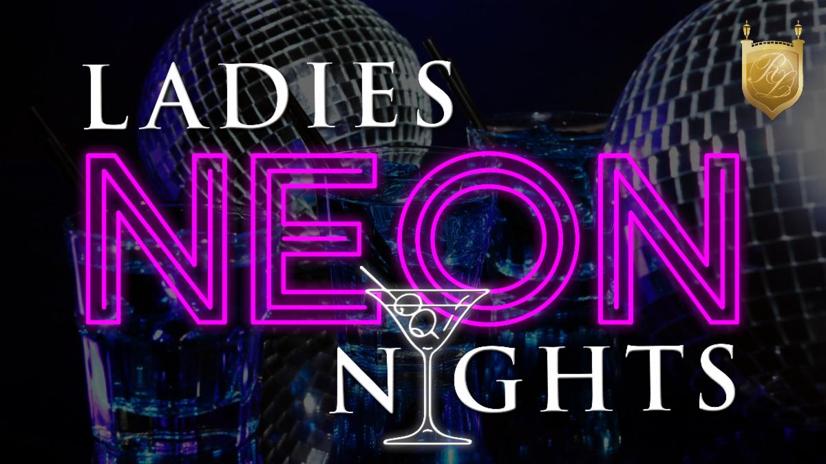 ladies neon night graphic
